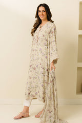 FLORAL FUSION-2PC (SHIRT & DUPATTA)