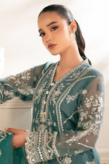 NORTH SEA-4PC (SHIRT, TROUSER ,SLIP & DUPATTA)