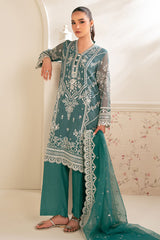 NORTH SEA-4PC (SHIRT, TROUSER ,SLIP & DUPATTA)