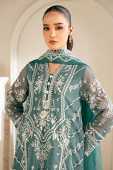 NORTH SEA-4PC (SHIRT, TROUSER ,SLIP & DUPATTA)