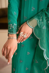 MEADOW FUSION-3PC (SHIRT, TROUSER & DUPATTA)