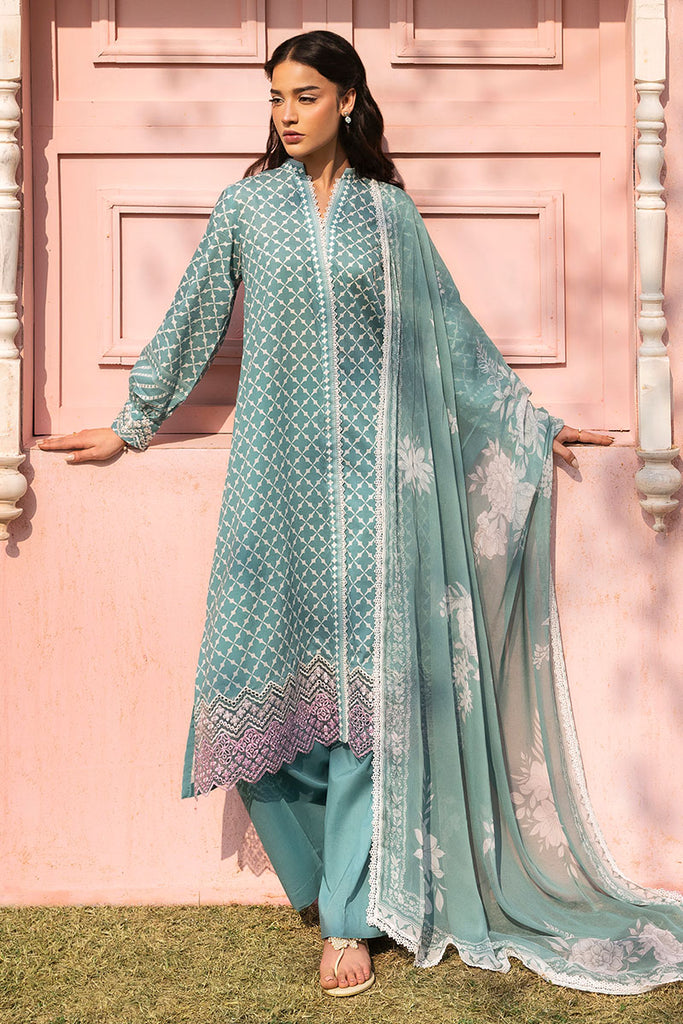 Rs 3200 Rangoli premium lawn printed 3pc main image 1