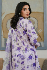 FLORAL ARDENT-3 PC PRINTED LAWN SUIT