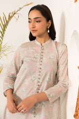 FLORAL ASH-2PC (SHIRT & TROUSER)