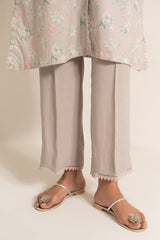 FLORAL ASH-2PC (SHIRT & TROUSER)