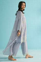 SILVER GRANITE-3PC (SHIRT, TROUSER & DUPATTA)
