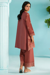 TANGERINE FLORA-2PC (SHIRT & TROUSER)