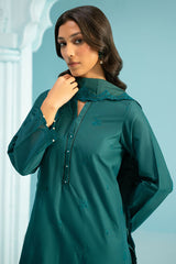 DEEP LAPIS-3PC (SHIRT, TROUSER & DUPATTA)