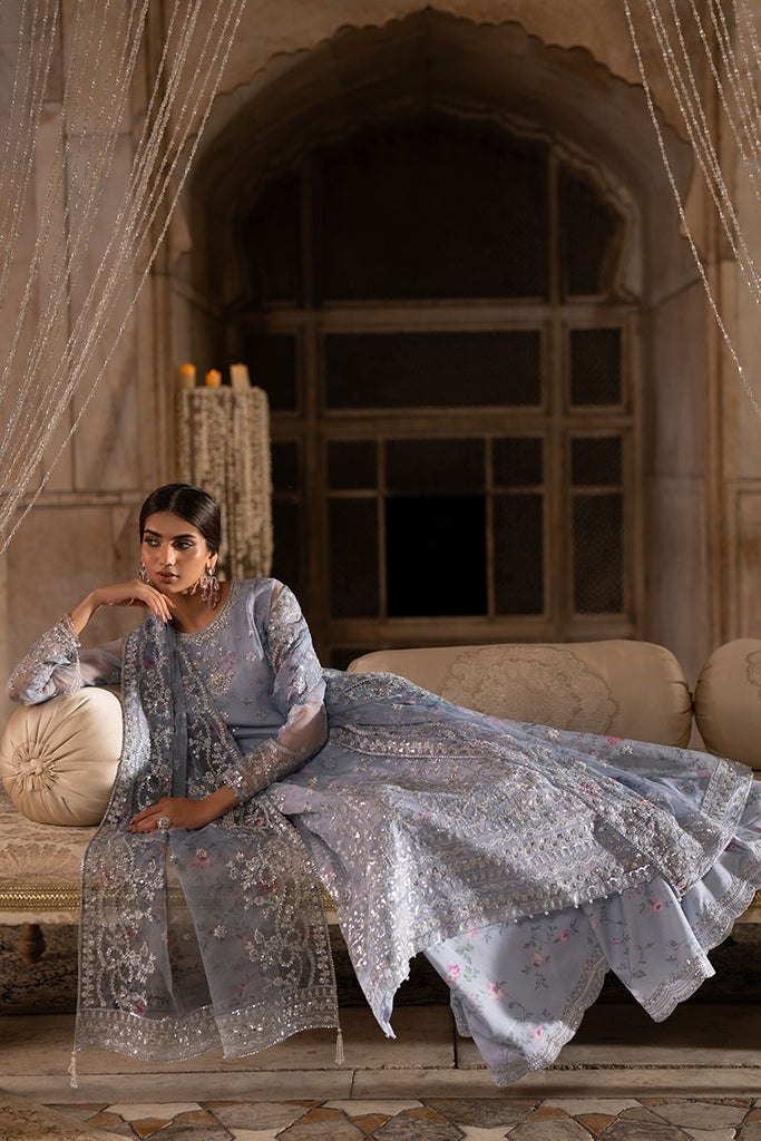 AMETHYST DUSK-3PC (SHIRT, TROUSER & DUPATTA)