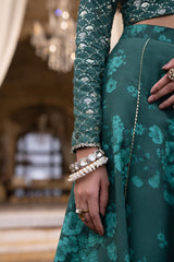 SEQUIN GROVE-3PC SILK EMBROIDERED PRET