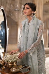 AQUA SPARKLE-3PC (SHIRT, TROUSER & DUPATTA)