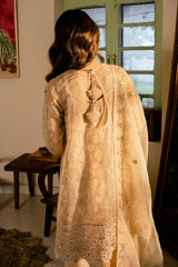 MAJESTIC ESSENCE-4PC ORGANZA EMBROIDERED SUIT