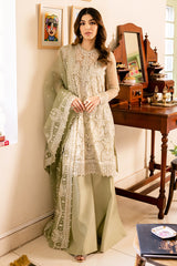 ROYAL OPULENCE-4PC NET EMBROIDERED SUIT