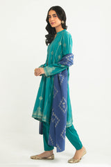 DIAMOND TRELLIS-B-3PC COTTON JACQUARD SUIT