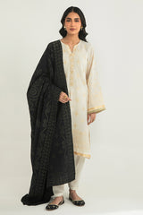 TRIBAL VISION-A-3PC COTTON JACQUARD SUIT