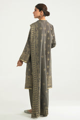 TRIBAL VISION-B-3PC COTTON JACQUARD SUIT