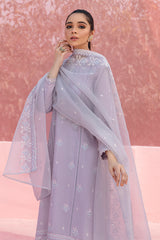 MISTY LILAC-3PC LAWN EMBROIDERED SUIT