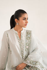 CELESTIAL BLOOM-3PC EMBROIDERED LAWN SUIT