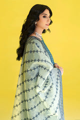 BERYL GRACE-3PC EMBROIDERED LAWN SUIT
