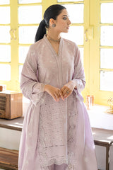 LAVENDER BUD-3PC EMBROIDERED LAWN SUIT