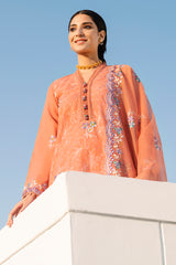 CARNELIAN SCENT-3PC EMBROIDERED LAWN SUIT