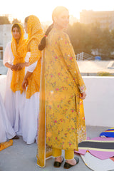 GOLD MUSE-3PC EMBROIDERED LAWN SUIT