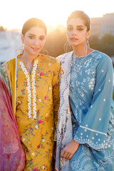 GOLD MUSE-3PC EMBROIDERED LAWN SUIT