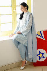 LILAC HAZE-3PC DIGITAL PRINTED LAWN SUIT
