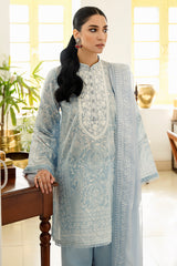 LILAC HAZE-3PC DIGITAL PRINTED LAWN SUIT