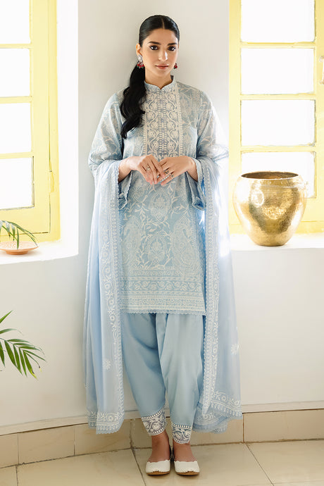 Azure Luxury Lawn Embroidered 3 Piece Unstitched