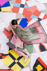 LUSH PINK-3PC DIGITAL PRINTED LAWN SUIT