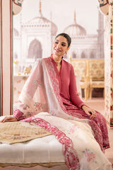 ARNIT BLUSH-3PC EMBROIDERED LAWN SUIT