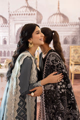 SHADED HUE-3PC EMBROIDERED LAWN SUIT