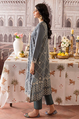 TENDER FROST-3PC EMBROIDERED LAWN SUIT