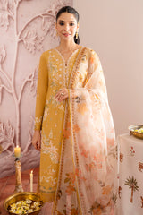 VIGOUR FLORET-3PC EMBROIDERED LAWN SUIT