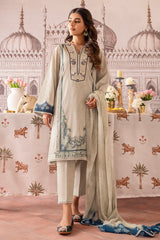 MINTY MEADOW-3PC PRINTED LAWN SUIT