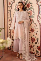 ORCHID PLUSH-3PC PRINTED LAWN SUIT