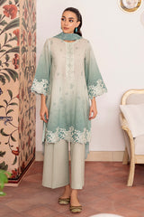 VIVID MUSE-3PC PRINTED LAWN SUIT