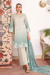 VIVID MUSE-3PC PRINTED LAWN SUIT