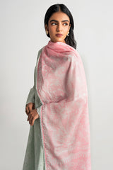 DUSTY FROST-3PC PRINTED LAWN SUIT