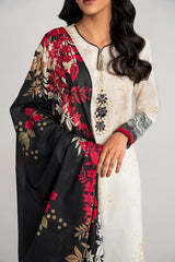PEARL FLORA-3PC PRINTED LAWN SUIT