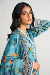 PERIWINKLE GUST-3PC PRINTED LAWN SUIT