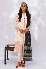 MOON RAY-3PC PRINTED LAWN SUIT