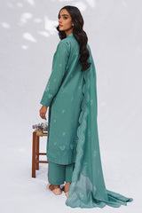 VERDANT SAGE-3PC PRINTED LAWN SUIT