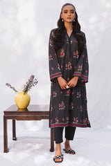 KAYLEN BLACK-2PC PRINTED LAWN SUIT