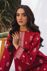 MIDNIGHT MYSTERY-2PC PRINTED LAWN SUIT