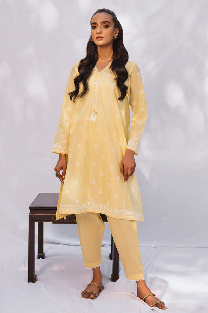 PALE GLAZE-2PC PRINTED LAWN SUIT