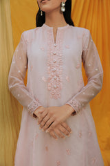 LAVENDER PEARL EMBROIDERED SHIRT