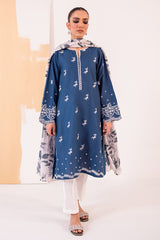 TANGERINE-2PC (SHIRT & DUPATTA)