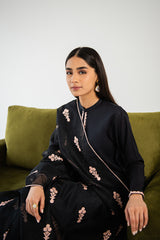 EBONY BLOOM-2PC (SHIRT & DUPATTA)
